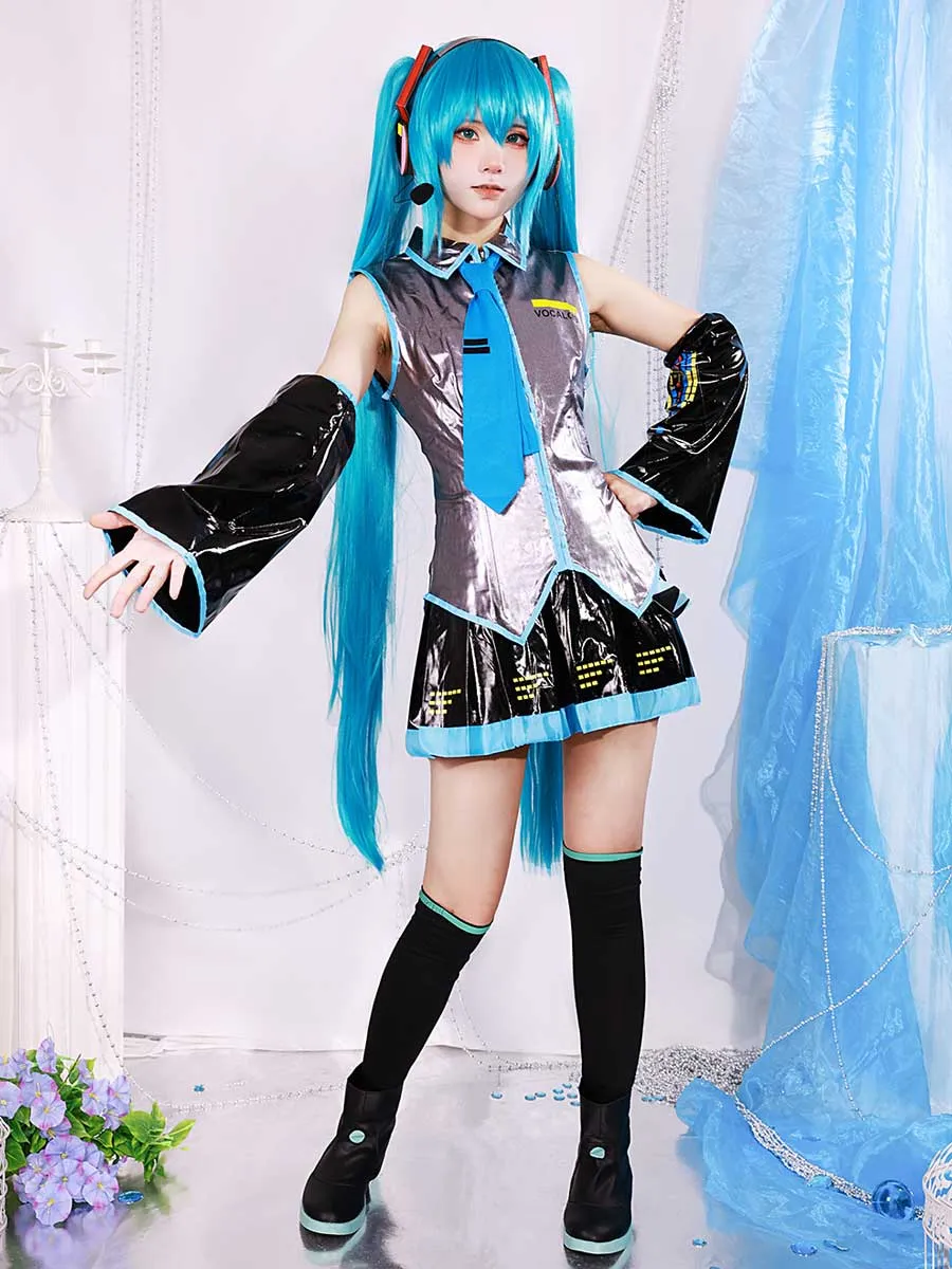 Anime Vocaloid Miku Cosplay Outfit