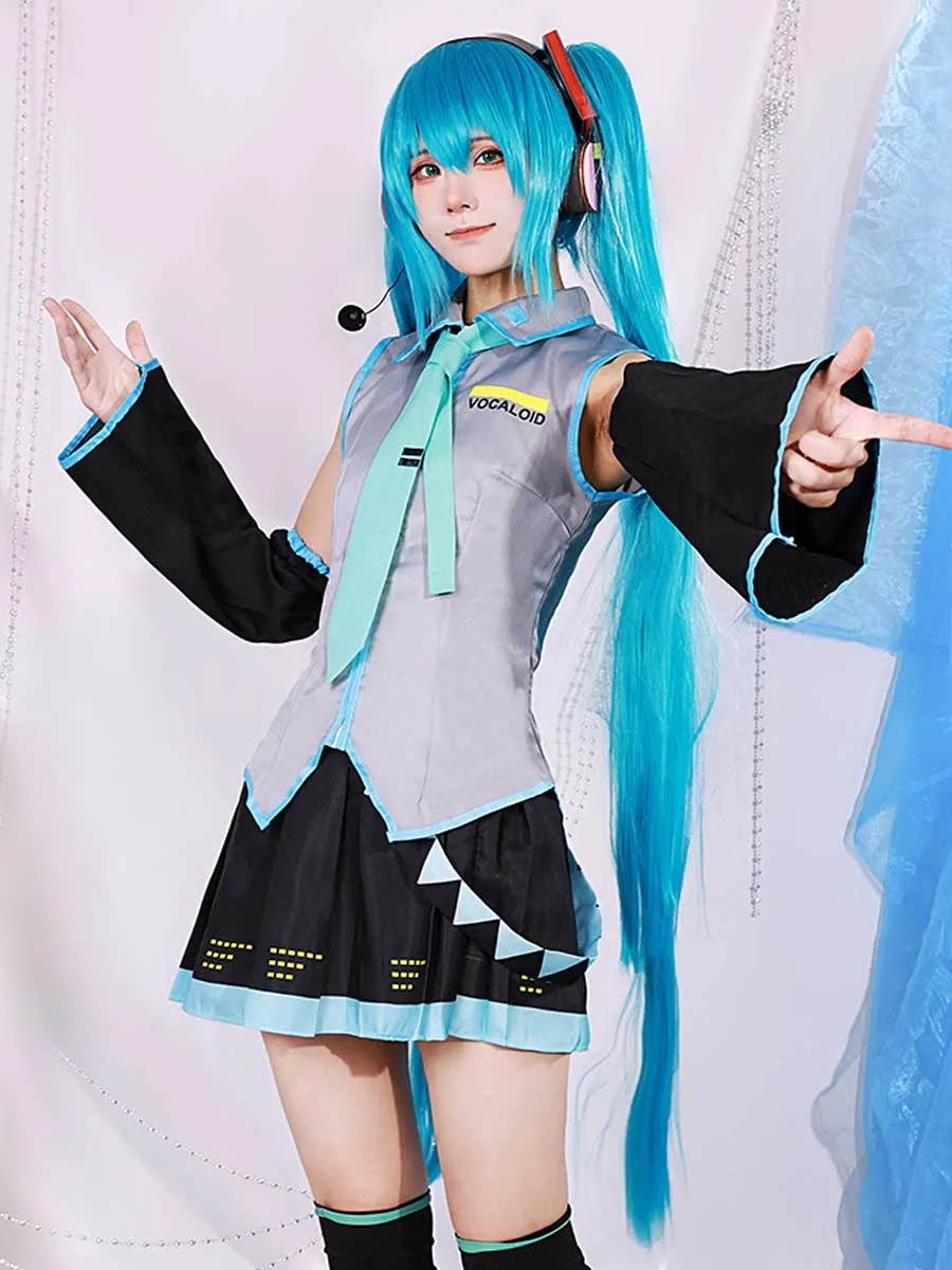 Anime Vocaloid Miku Cosplay Outfit