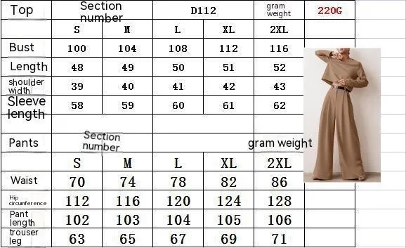 Brown Fashionable Korean Style Long Sleeve Pure Color Cotton Two-piece Set