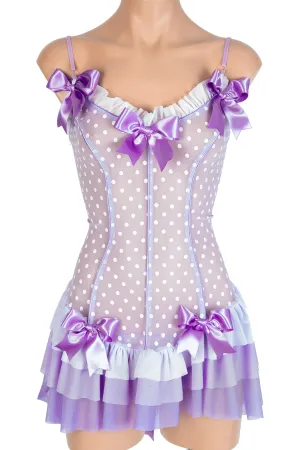 Crme Chantilly Chemise with Blender Ruffles