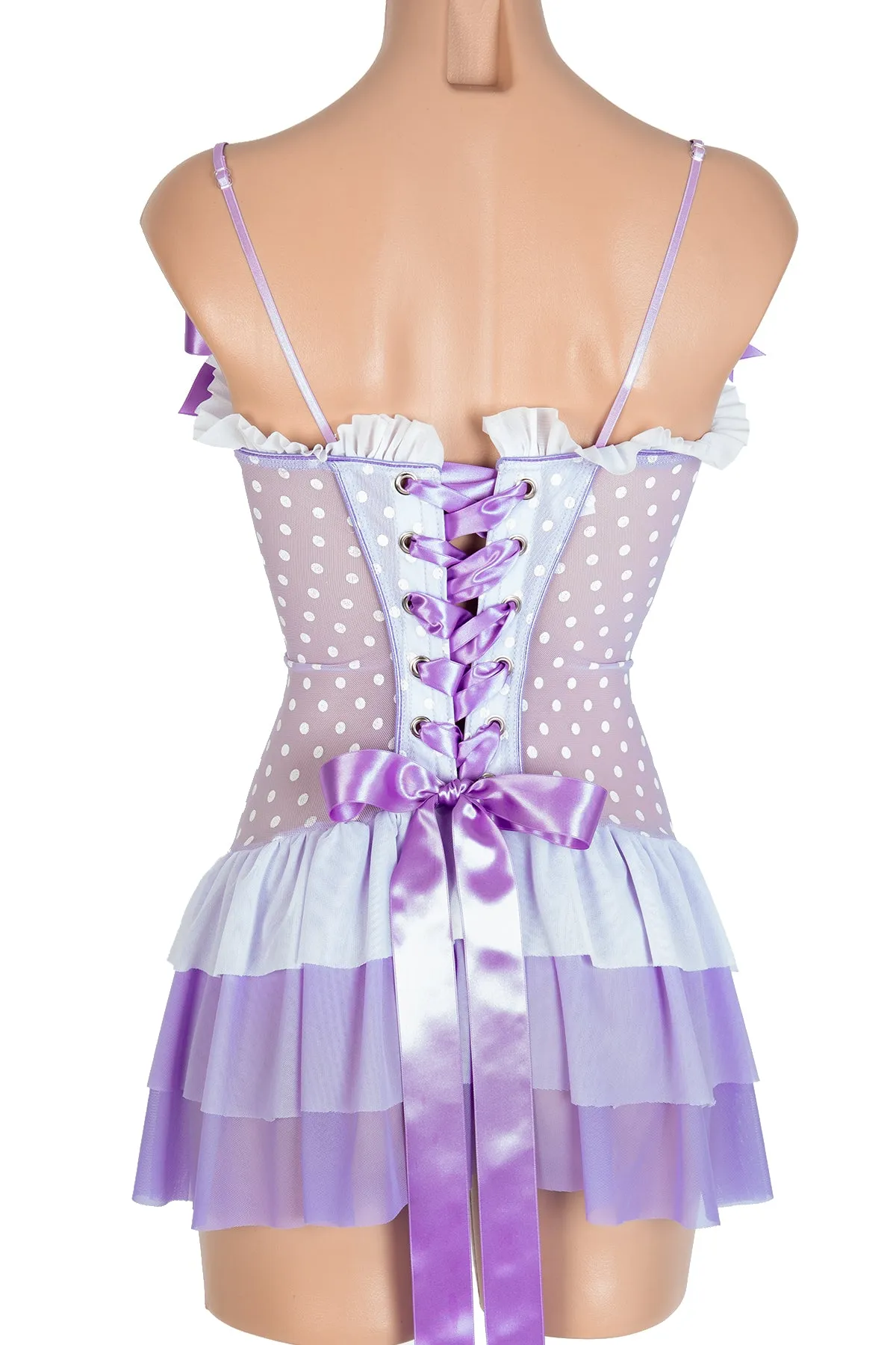 Crme Chantilly Chemise with Blender Ruffles