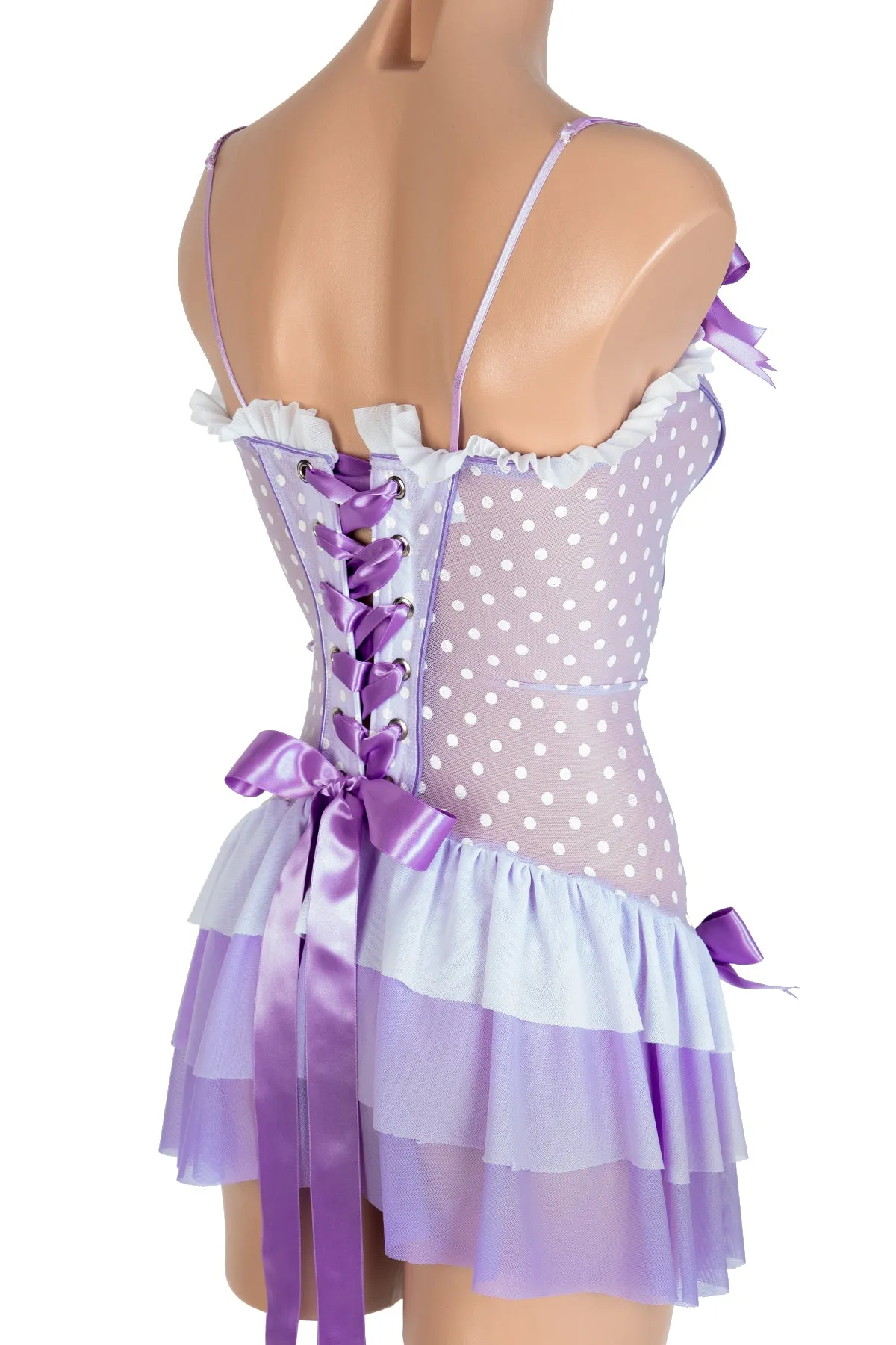 Crme Chantilly Chemise with Blender Ruffles
