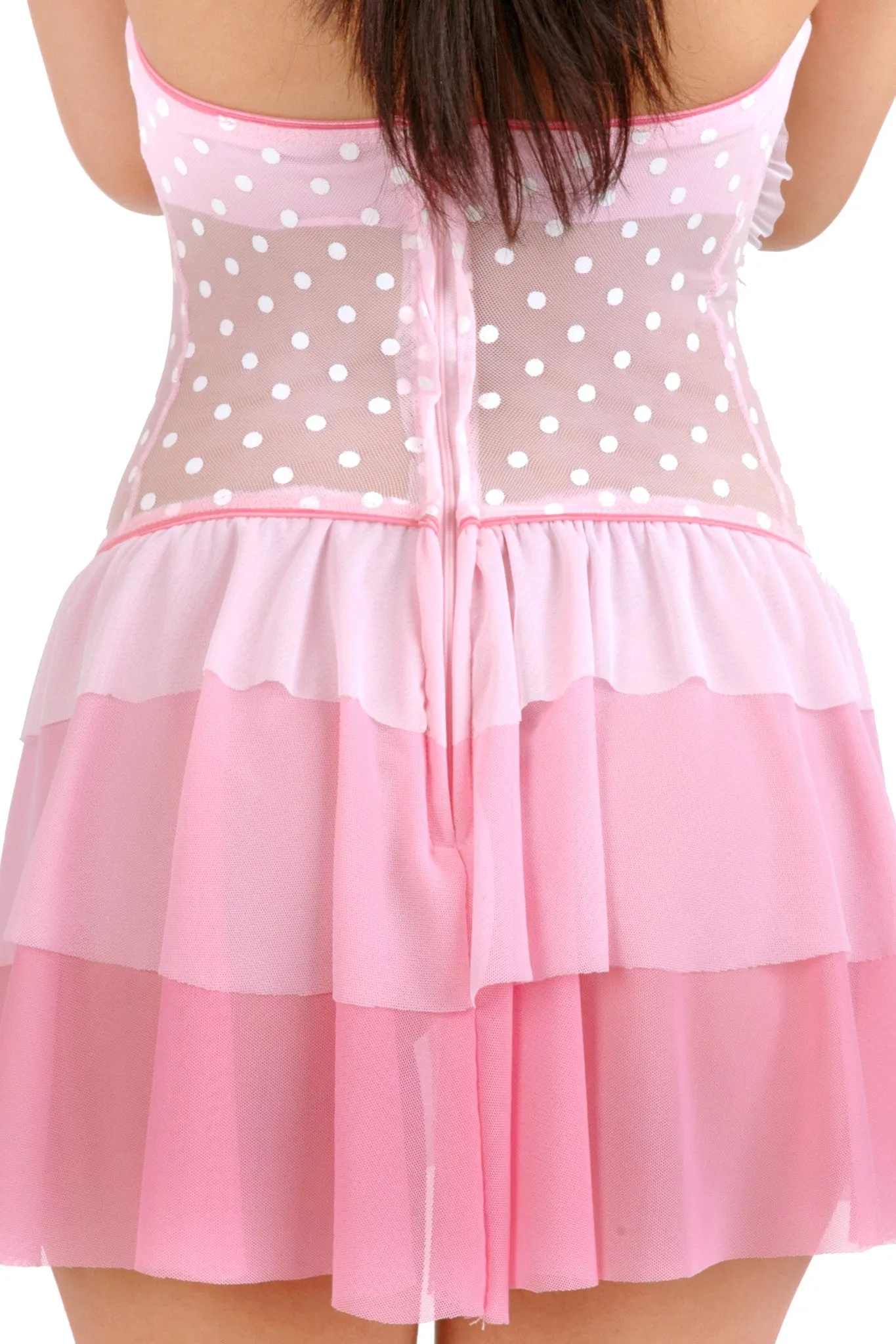 Crme Chantilly Underwire Tuxedo Chemise