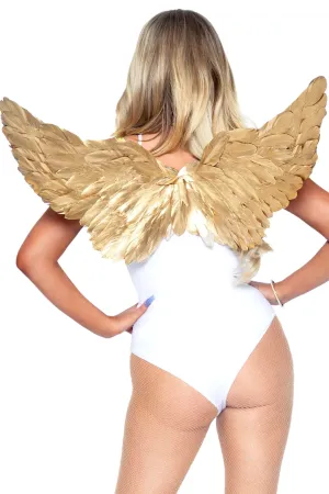 Gold Feather Wings