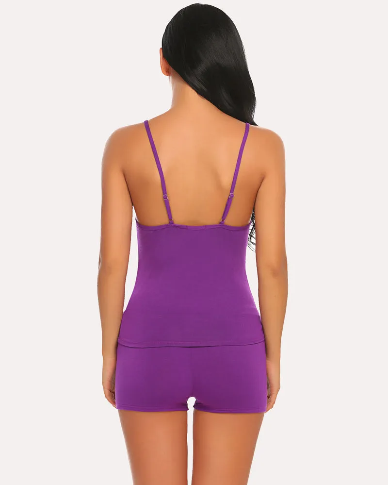 Lace Pajamas Set Shorts Sets