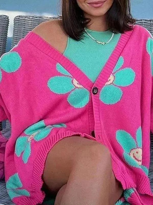 Love Knitted  Women Cardigan Sweater