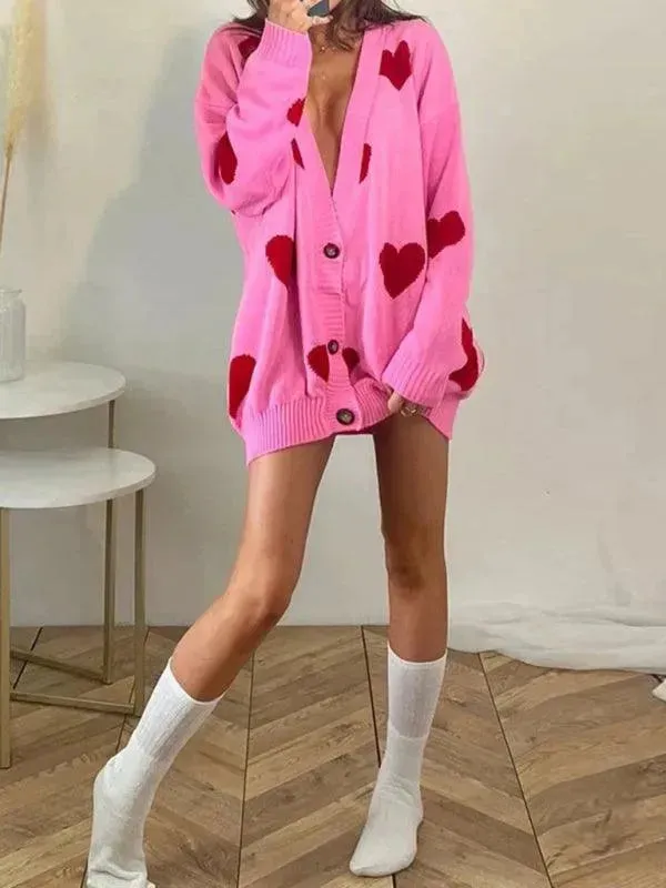 Love Knitted  Women Cardigan Sweater