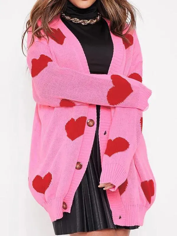 Love Knitted  Women Cardigan Sweater