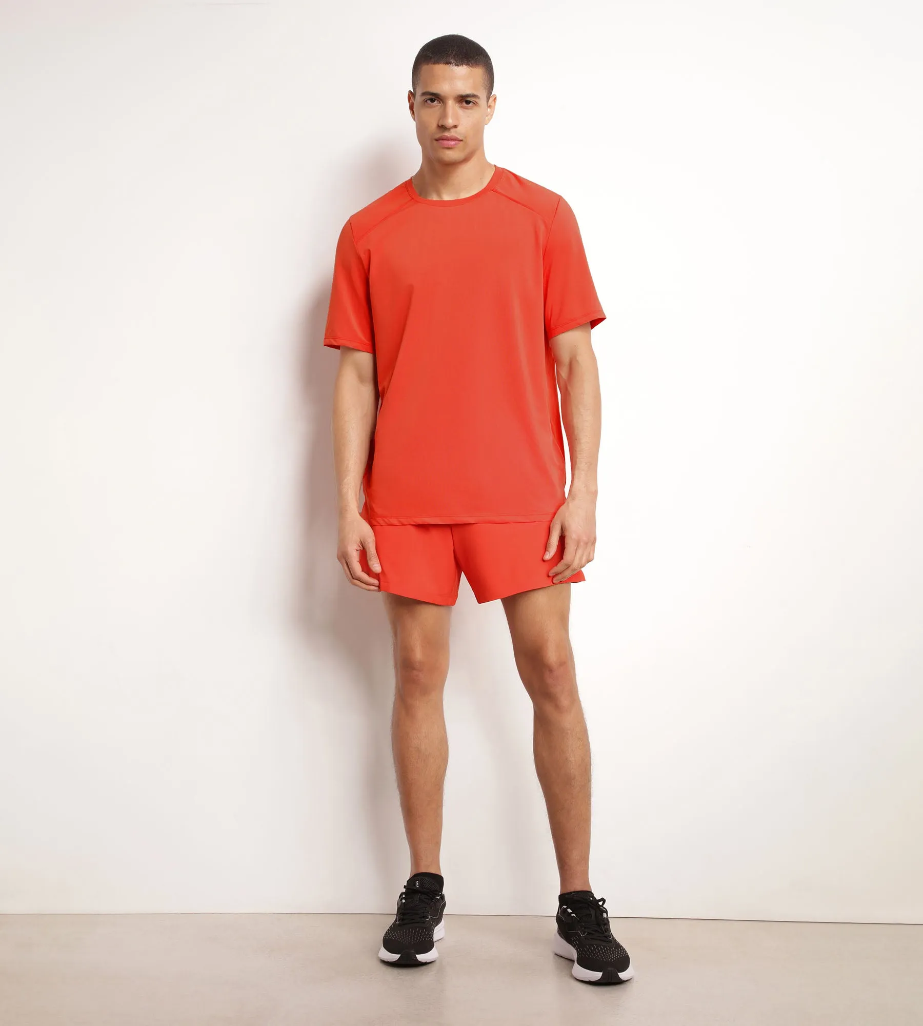 Men's sports shorts in breathable fabric Red Dim Move