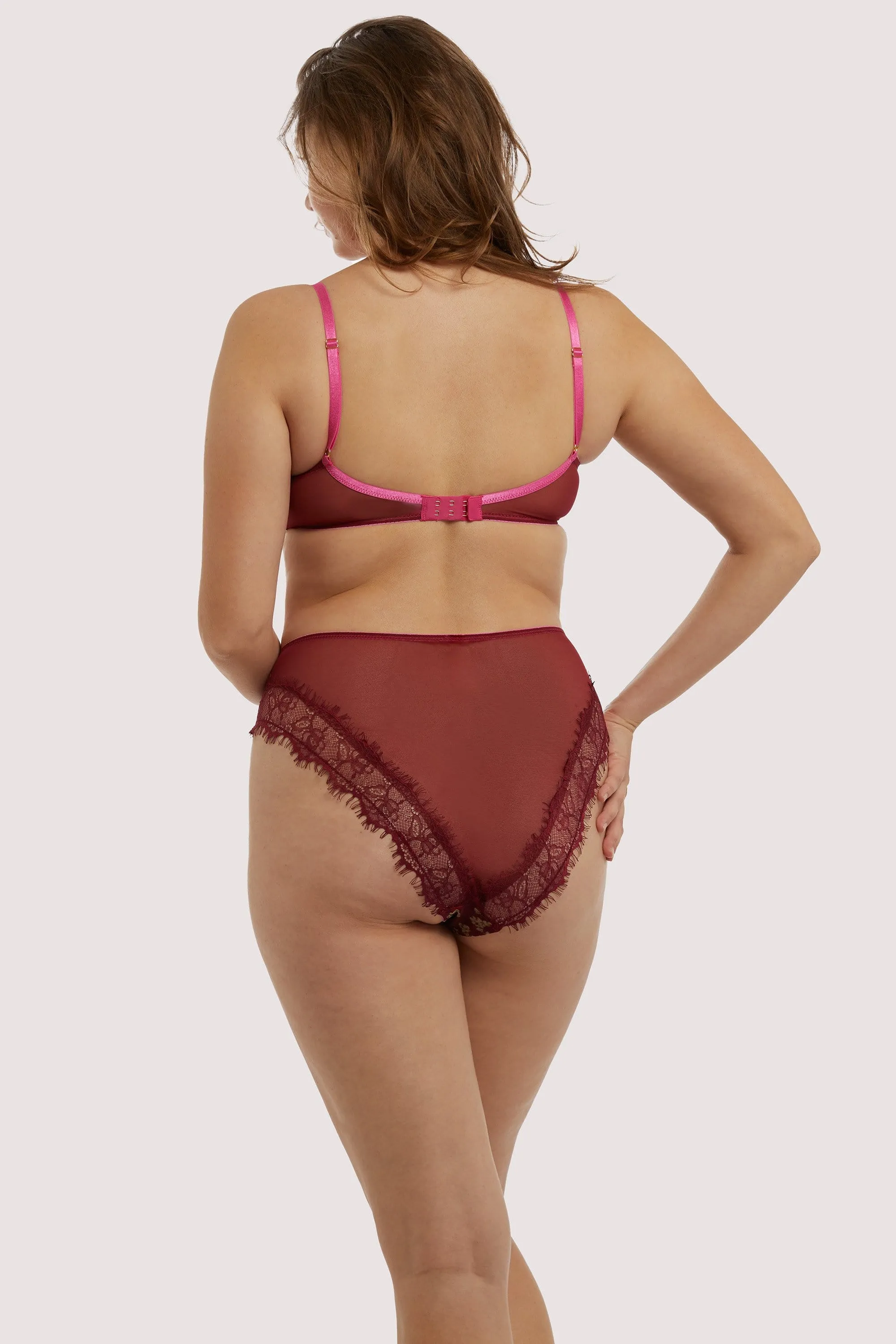 Neve Kimono Print High Waist Brief
