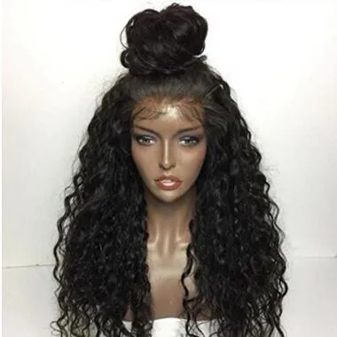 New product explosion European and American fashion wig ladies front lace chemical fiber wig set