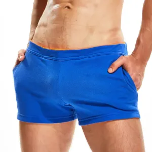 #PB Men Casual Shorts 100% Cotton Breathable Fitness Sport Shorts