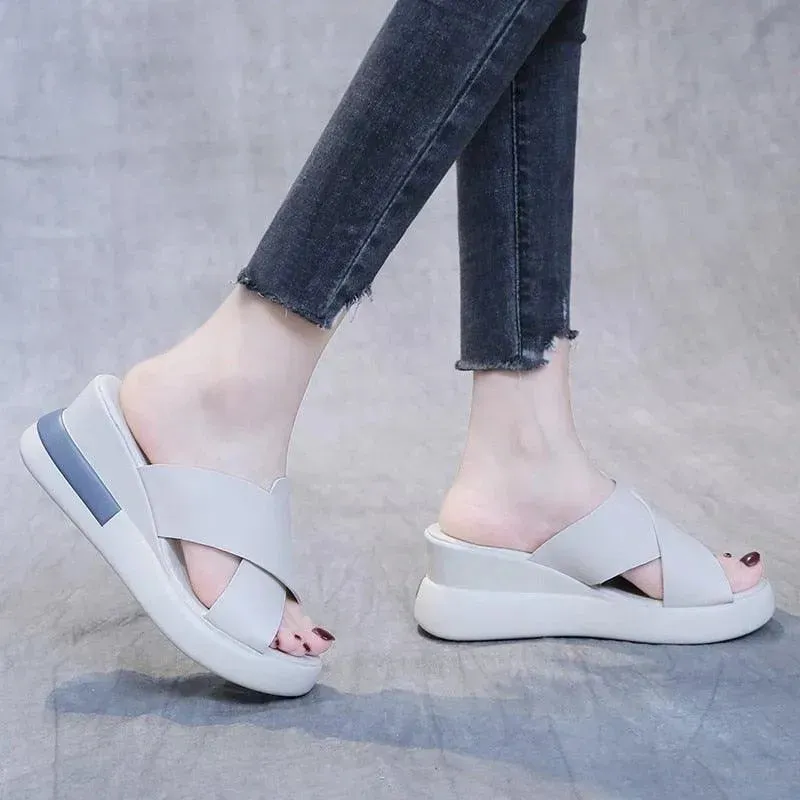 Platform Wedge Sandals Shoes