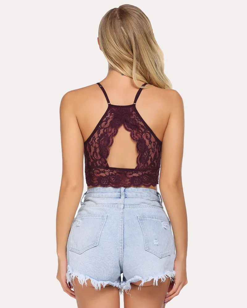 Racerback Double-Layered Crop Top (DE Only)