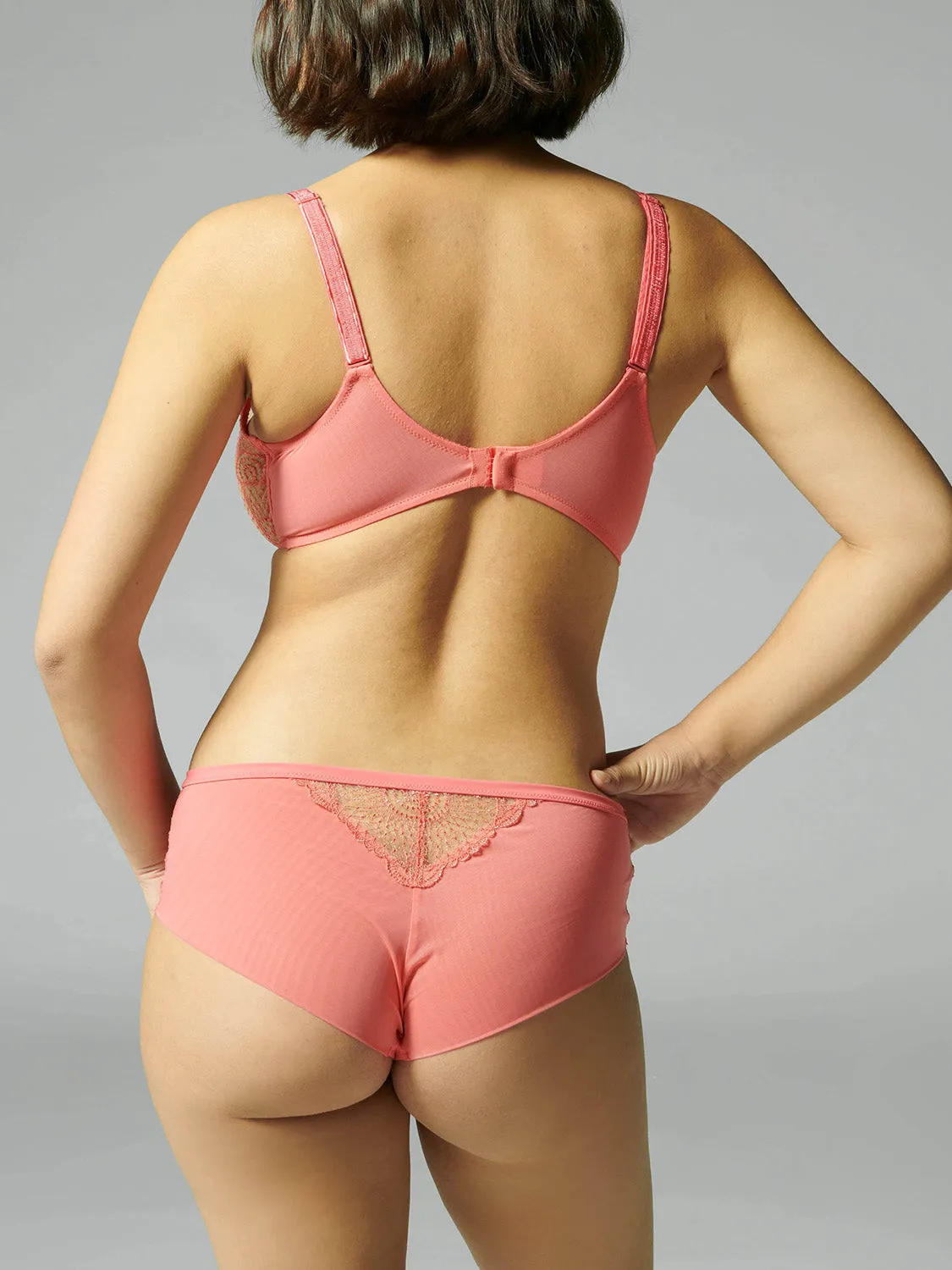 Reflet Full Coverage Plunge - Papaya