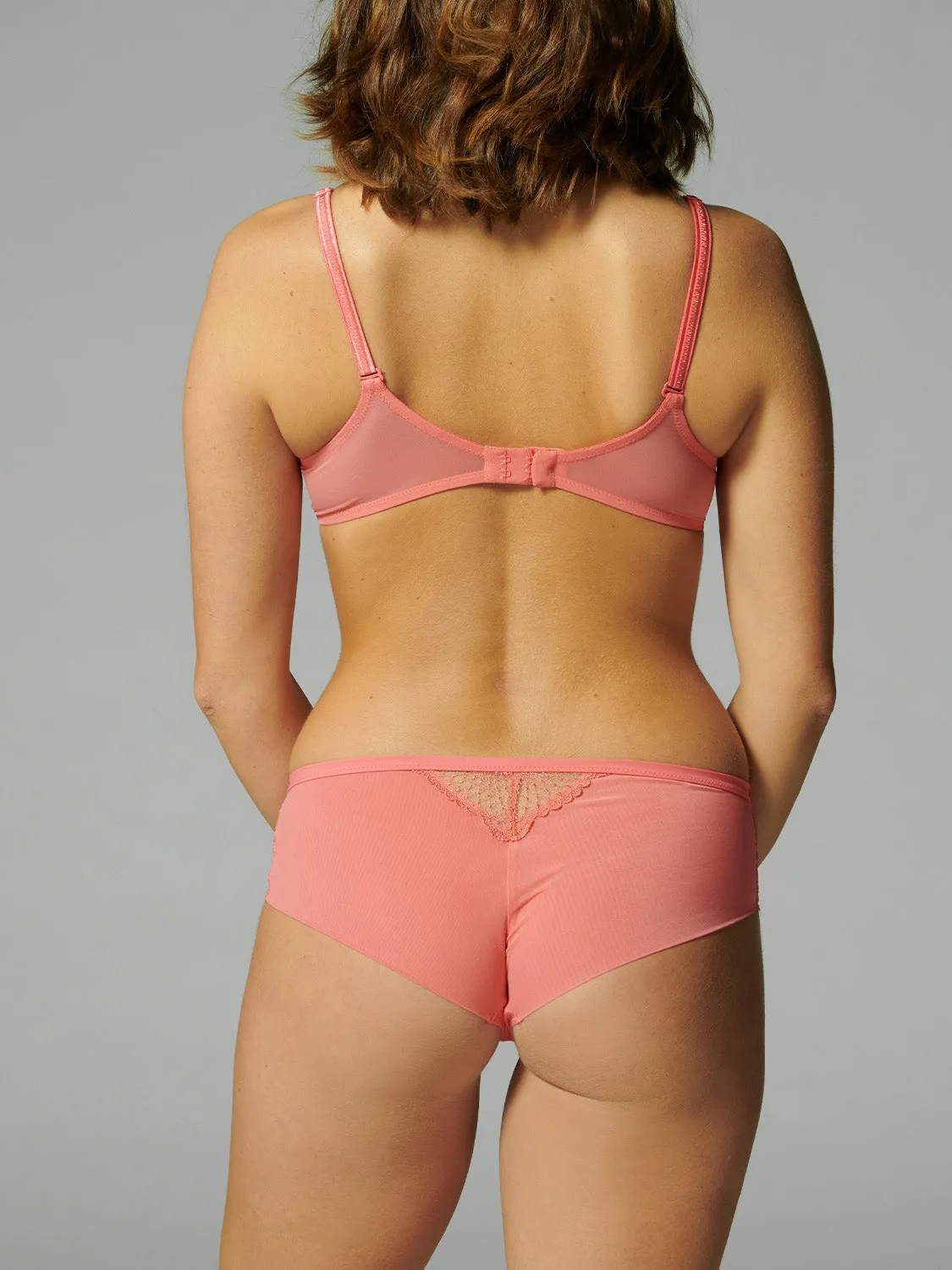 Reflet Full Coverage Plunge - Papaya