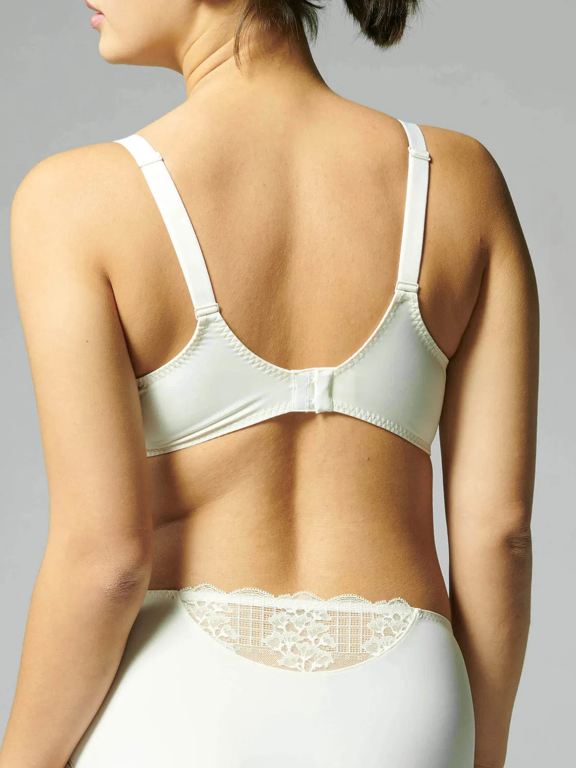 Reflet Full Coverage Plunge - White