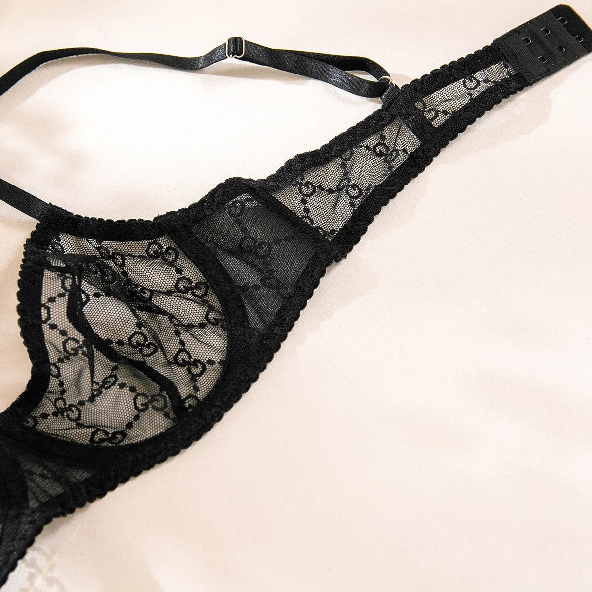 Women Lingerie Sets with Garter Belt Lace Teddy Baby doll Bodysuit