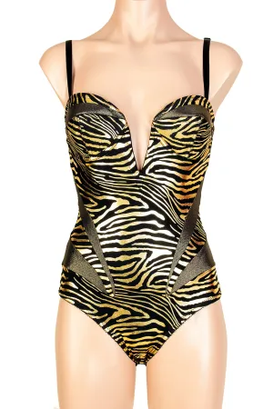 Zebra Romper